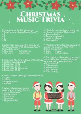 Christmas Music Trivia with Answers: Exploring the Merry-Making Musical Minds Behind Festive Beats