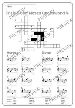 Where One Might Store Sheet Music: NYTimes Crossword as a Canvas of Notes